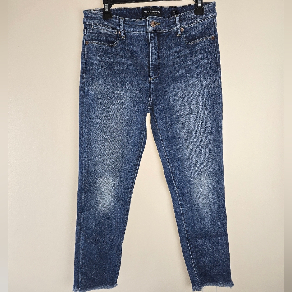 Lucky Brand Blue Straight Jeans Classic Style